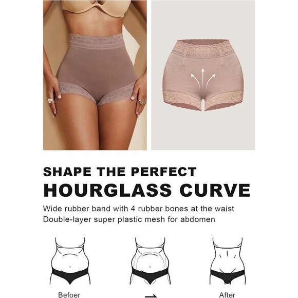 Tummy Control Colombianas Shapewear Body Shaper Compression Panties for Women - Picture 3 of 8